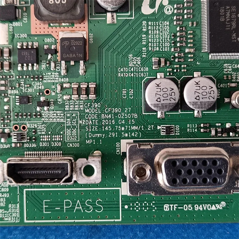 

BN91-18450C BN94-11413V для основной платы монитора LC24F390FHUXEN LC24F396FHUXEN, материнская плата LSM236HP04 BN41-02507B BN41-02507