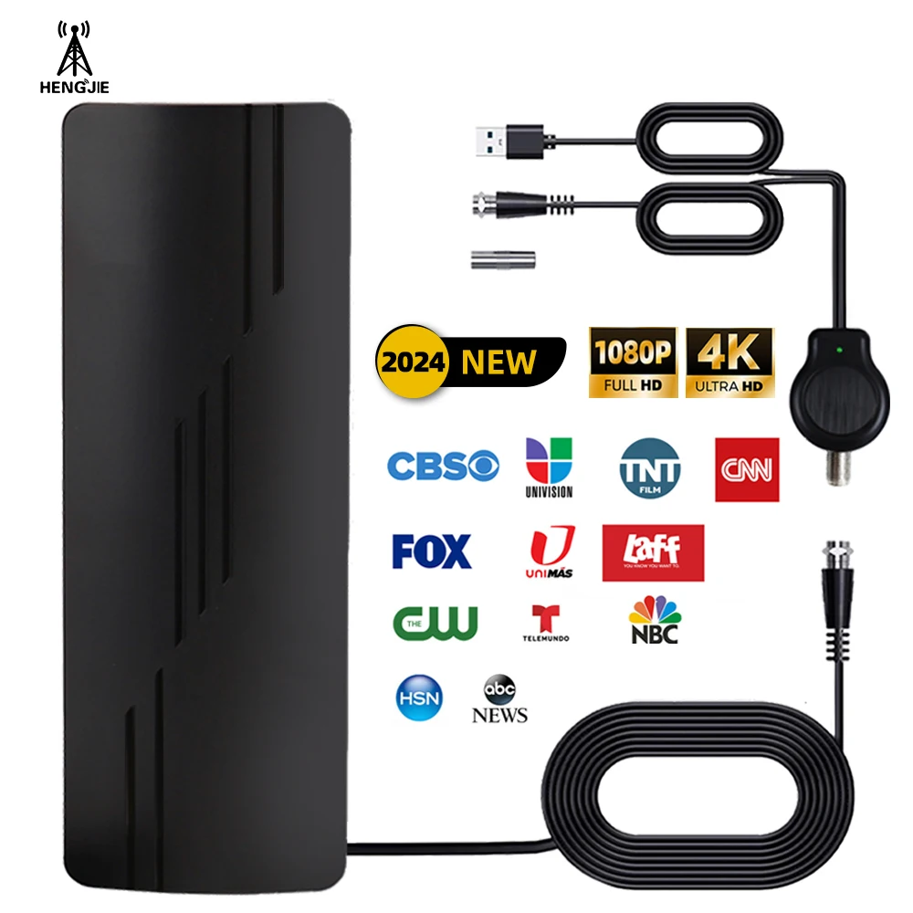 

Tv Antennas 4K 1080P Dvb-T2 8000 Miles Booster Hd For Global Digital Tv Rv Outdoor Car Antenna Indoor Tv Fm Radio Channel Antena