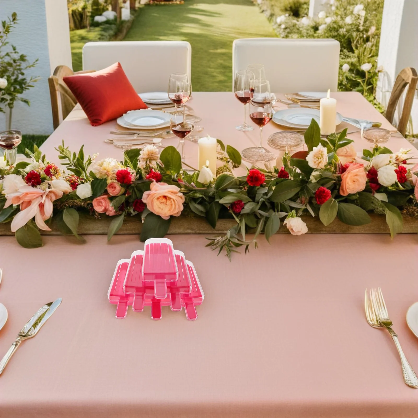 

12Pcs Creative Ice Cream Shaped Candy Boxes Wedding Favors Party Decorative Popsicle Containers Bridal Showers Birthdays