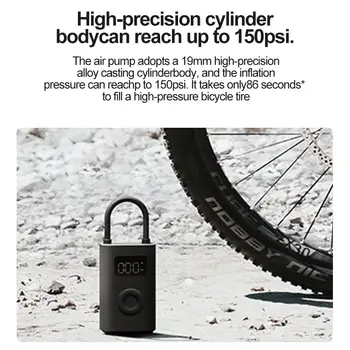 小米迷你便攜式氣泵2 米家電動空氣壓縮機寶 Type-C 多功能充氣泵 適用於汽車 2000mAh 5V 6 最佳銷售 便攜式輪胎充氣機 - №2