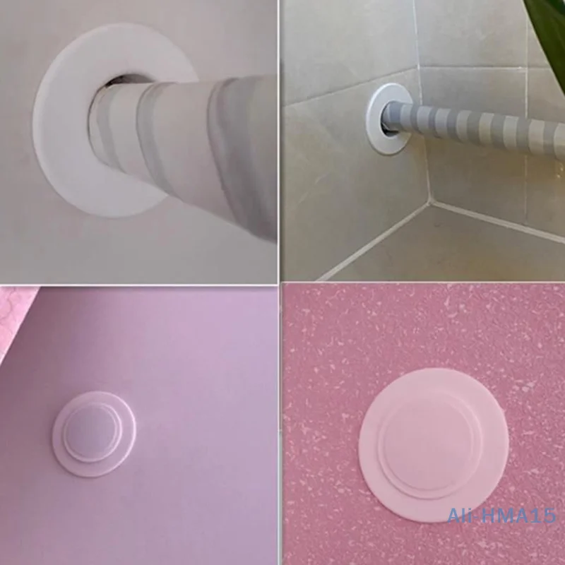 63-110mm Air Conditioning Hole Cover Dust Plug White Round Wall Decorative Cap Systems Pipe Sealing Cover