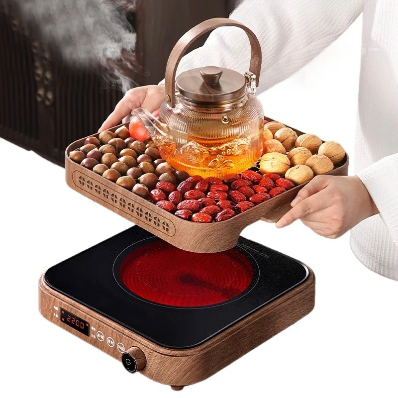 

Electric stove tea 2025 new indoor household glass kettle health Internet celebrity roasted milk