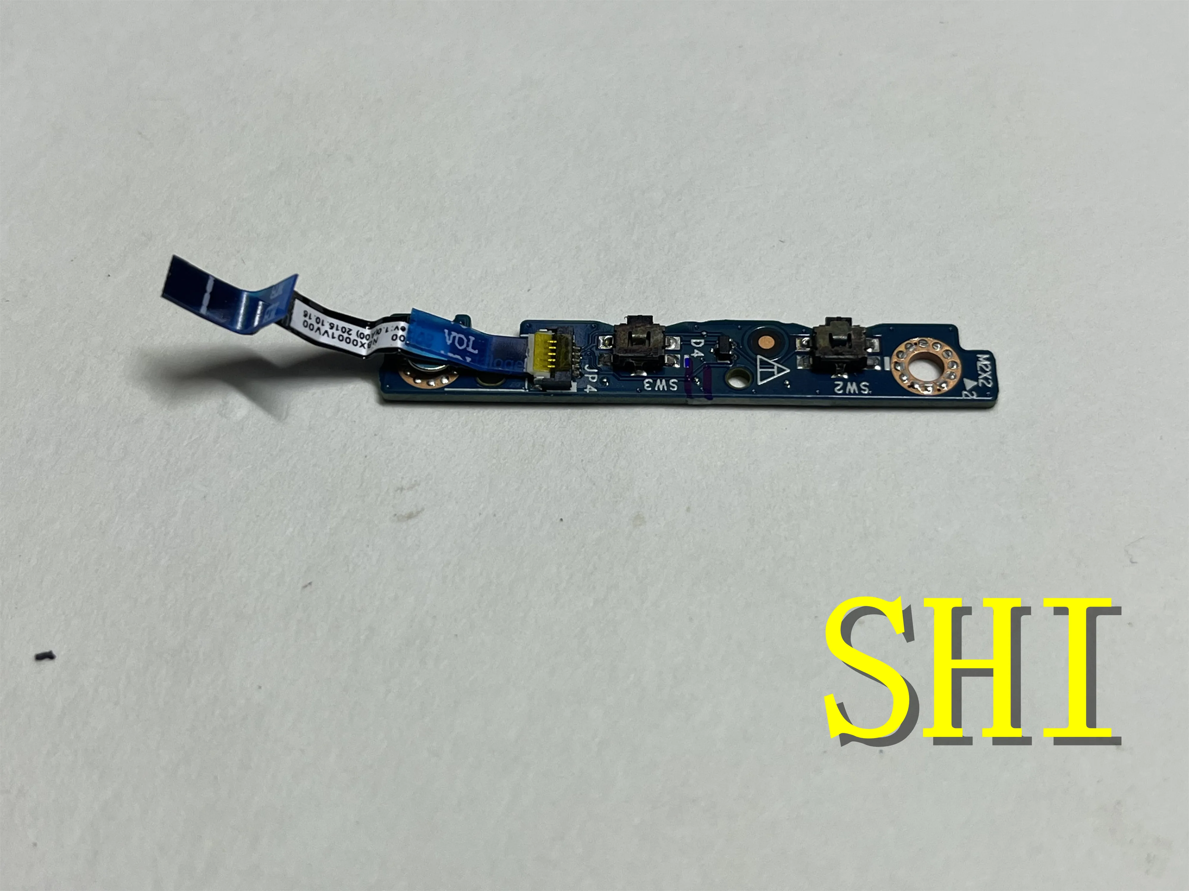 original Used FOR Dell E7275 XPS 12 9250 Switch board press plate Volume buttons LS-C322P AAE00 100% test ok Free shipping