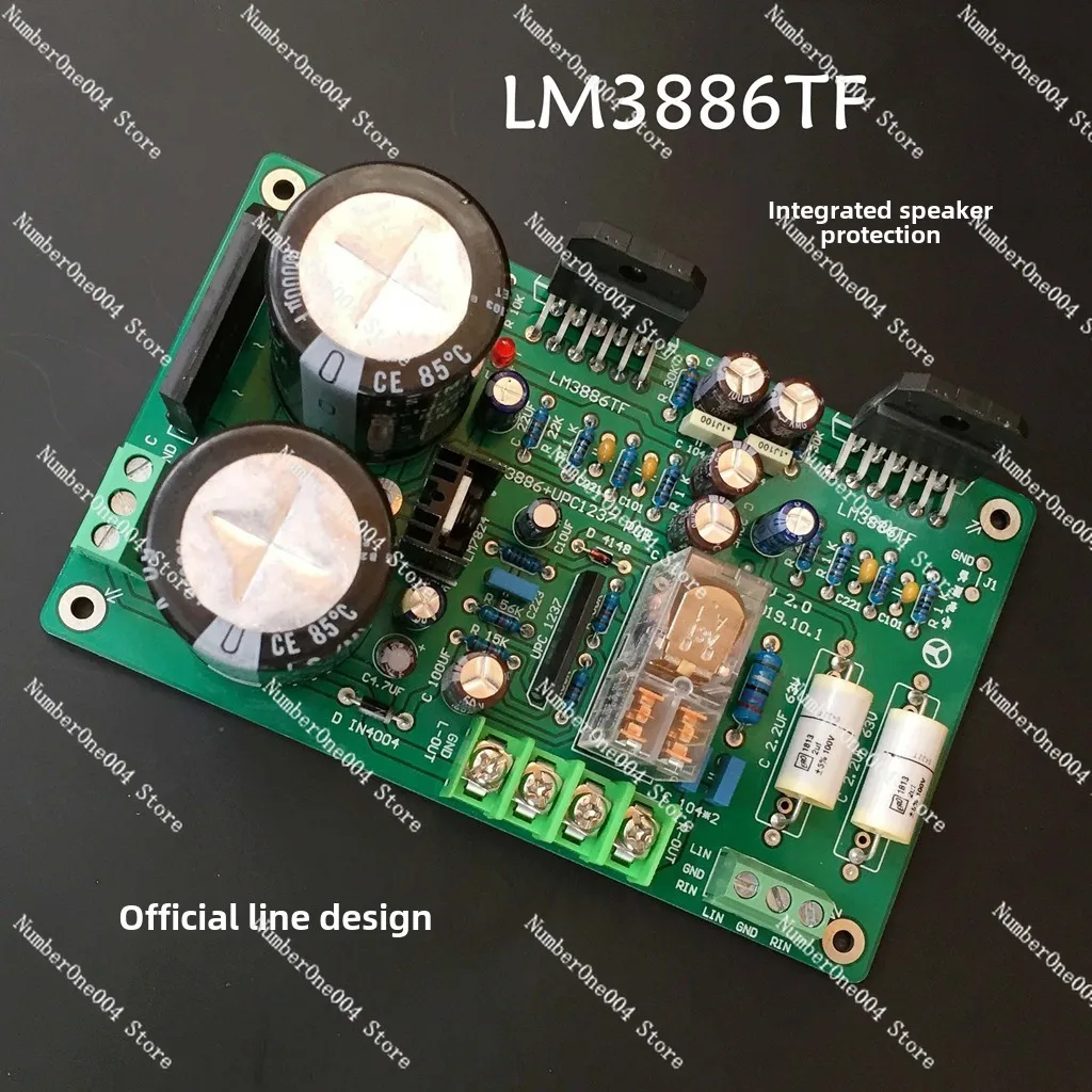 LM3886 Power Amplifier Board with Speaker Protection (Finished) Edition 19