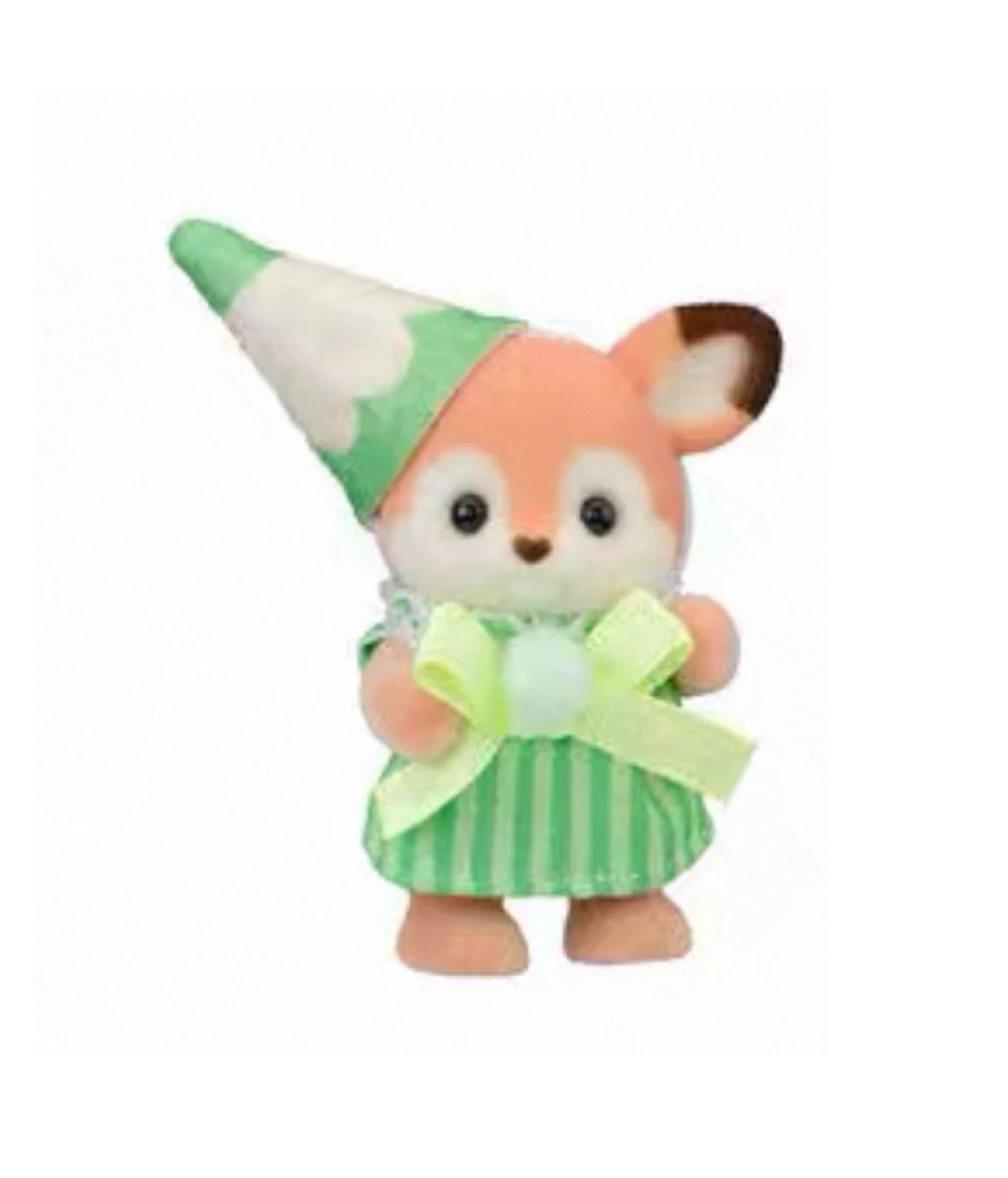 Original SYLVANIAN FAMILIES Pencil Colorful Baby Suit Limit Toys Flocking Doll Ternurines Ornament Custom Birthday Toy Gifts