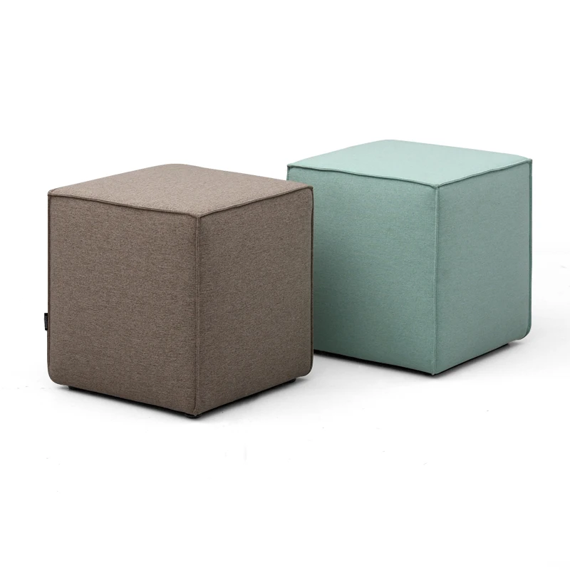 Sofa stool shoe store creative rest low stool multi-colored small pier