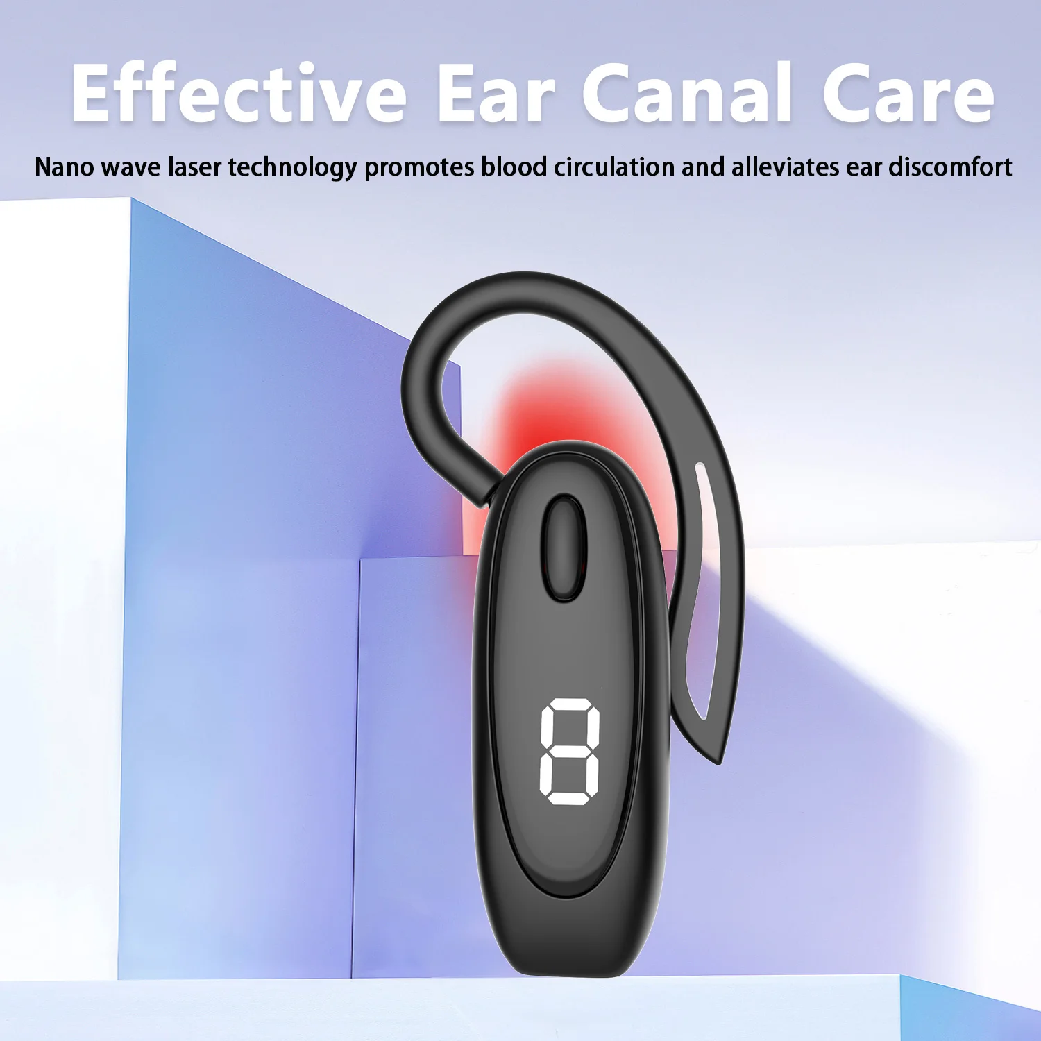 

Ear Laser Therapy 650nm Red Light Portable Ear Therapy Device Tinnitus Physiotherapy Otitis Media Deafness Treatment