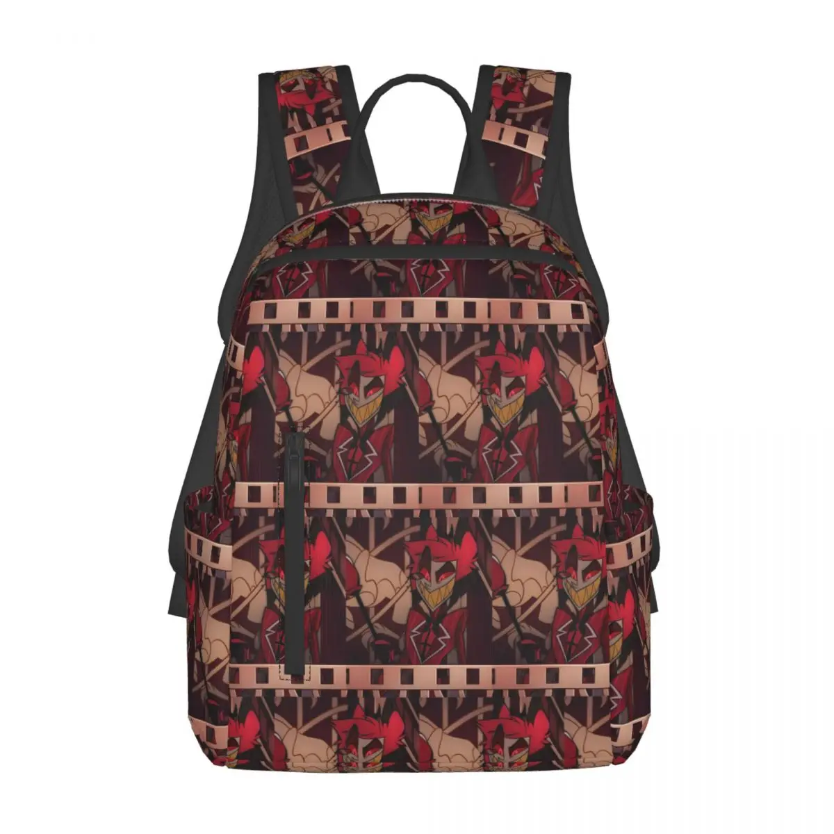 

Modern Hazbin Alastor Buddy Cartoon Anime Backpack Daypack Large Capacity Children BookBag School Bag Shoulder Bags