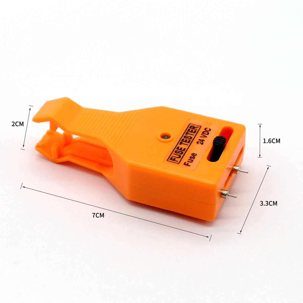 

24V DC Automotive Fuse Tester and Puller Adjustable Car Fuse Removal Tool with Indicator Light for ATC ATM Checker