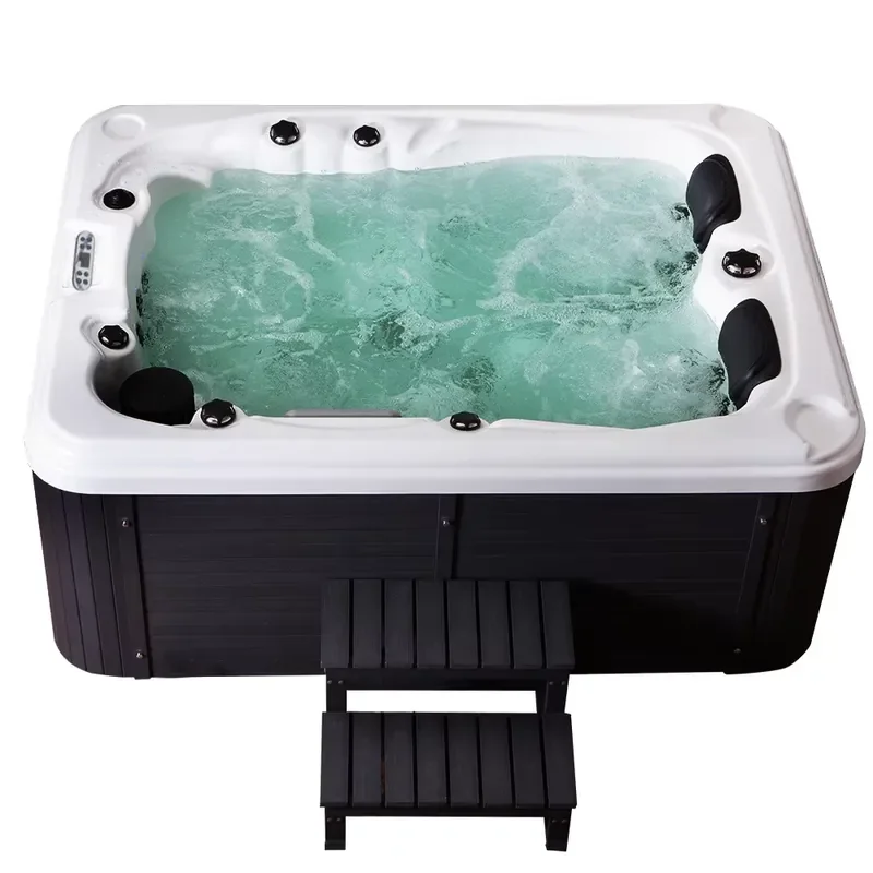 Intelligent Control Indoor Spa 3 Person Hot Tub Spa Outdoor Massage whirlpool