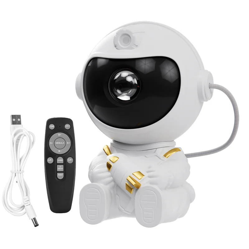 LED Ster Galaxieën Projector Nachtlampje Astronaut Sterrenhemel Slaapkamer Kamer Decor Kindercadeau - LED Sfeer Creëren Lamp