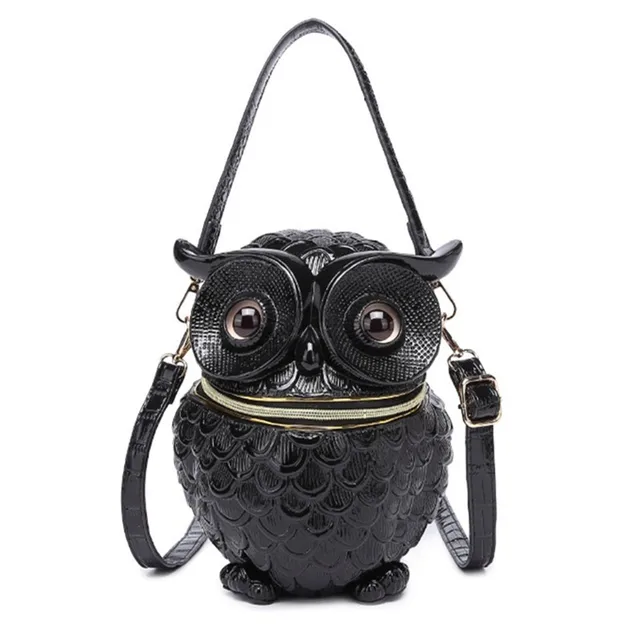 Lato 20225, nowa torba na ramię typu crossbody, ręcznie wytłoczona torba damska w stylu sowy