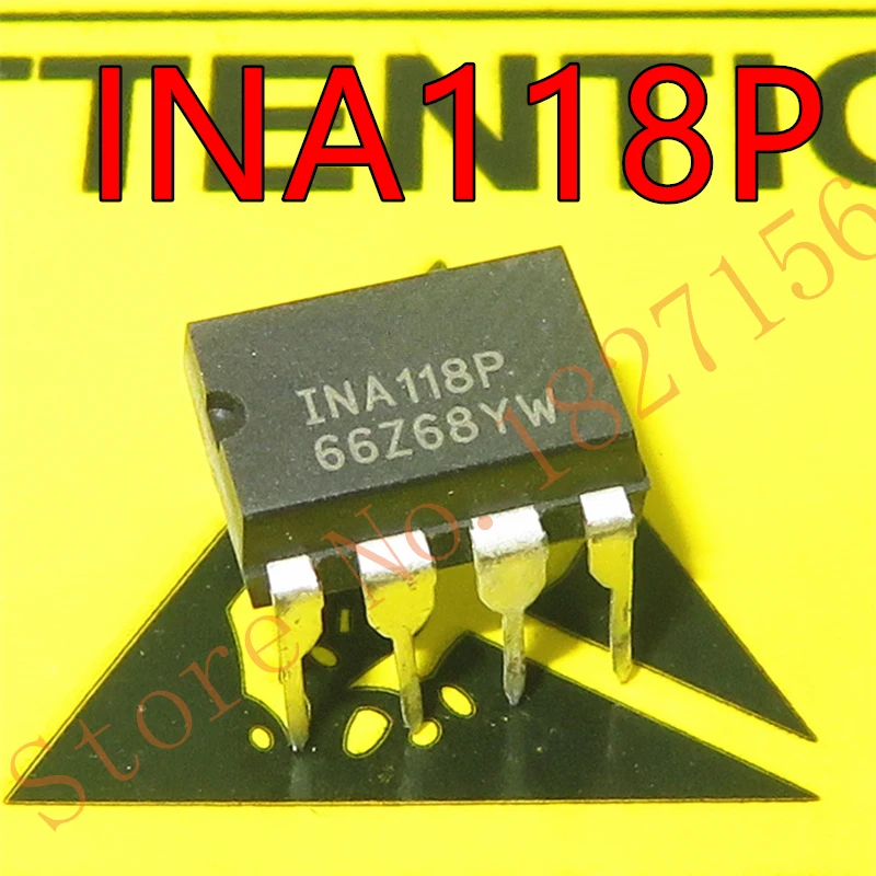 1pcs/lot INA118P INA118 DIP-8 Precision, Low Power INSTRUMENTATION AMPLIFIER