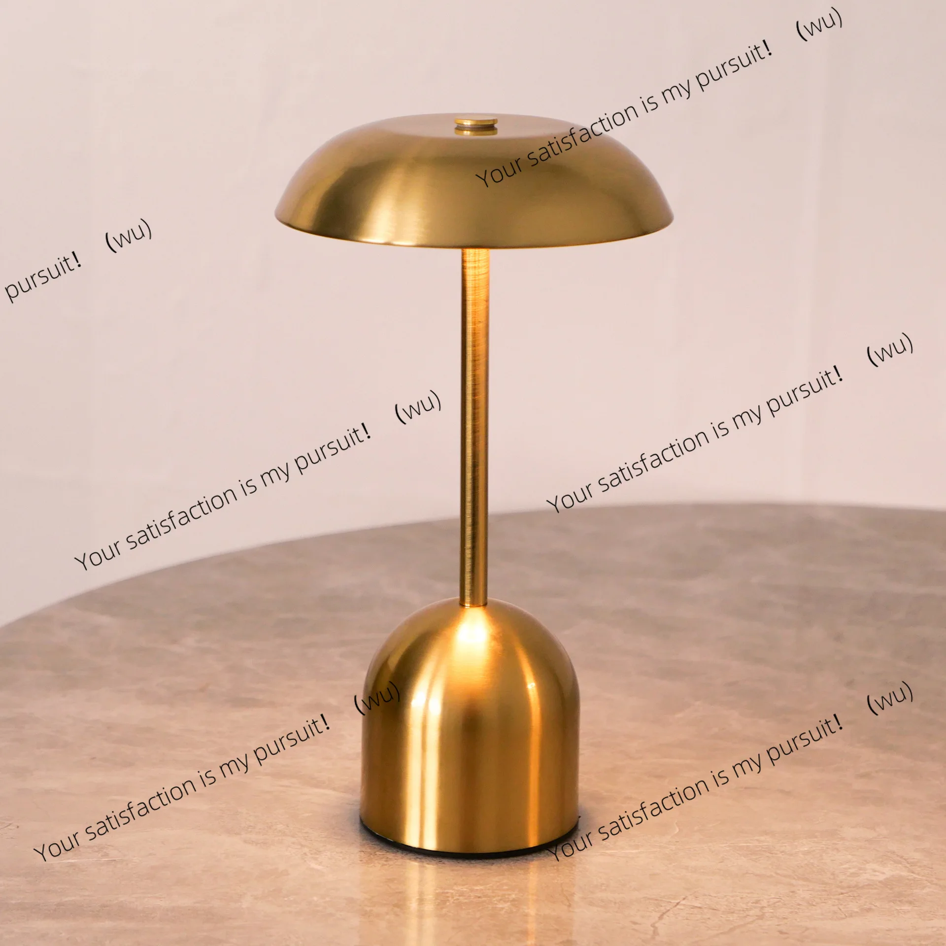 New umbrella-shaped creative metal desk lamp USB night light bedroom bedside LED charging atmosphere light