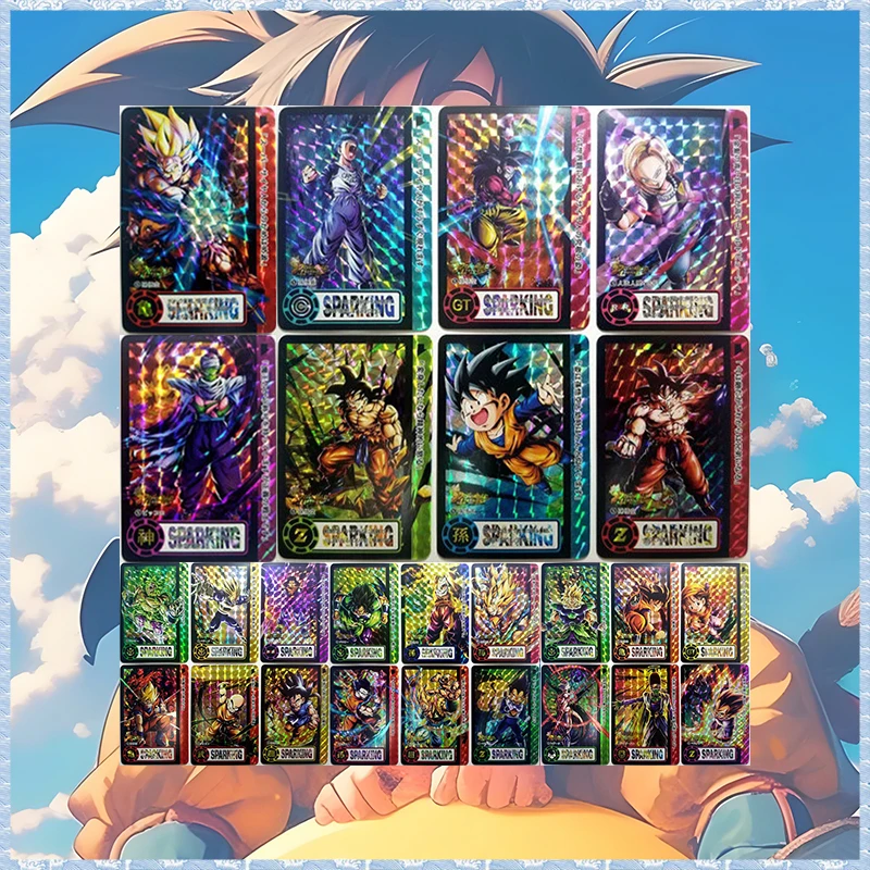 Japanese anime Dragon Ball DIY ACG Pan Broli Android 18 Vegeta Yonsei Frieza Trunks Piccolo Collectible Cards Birthday Toy Gift