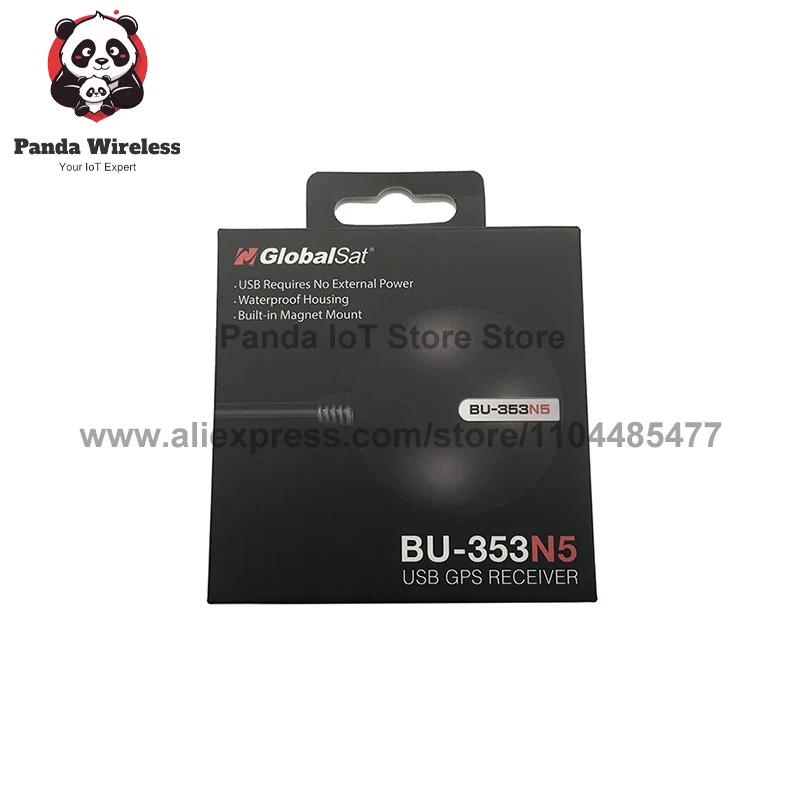 

1 шт. Globalsat BU353N5 USB GPS-приемник BU-353N5 4G мышь MediaTek GPS ГЛОНАСС BDS QZS SBAS замена BU-353S4
