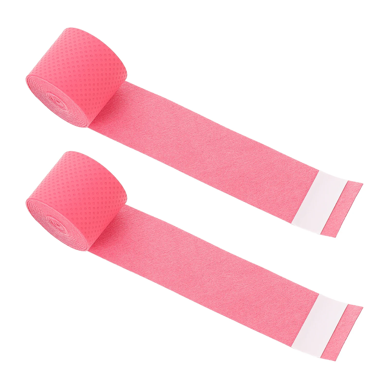 

2 Pcs Musical Drumstick Anti-slip Belt Sports Tape DIY Supplies Viscous Pu