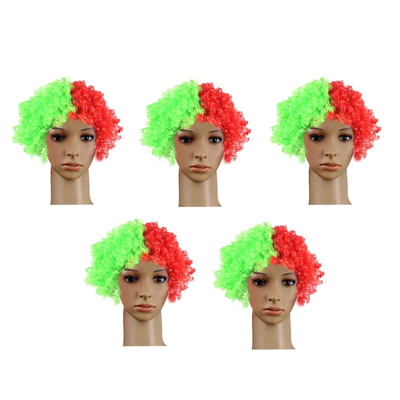 

2Z-Universal Football Cap Men Women Wig Hat Breathable Soft For Outdoor Tournament Fan European Cup Games Durable C