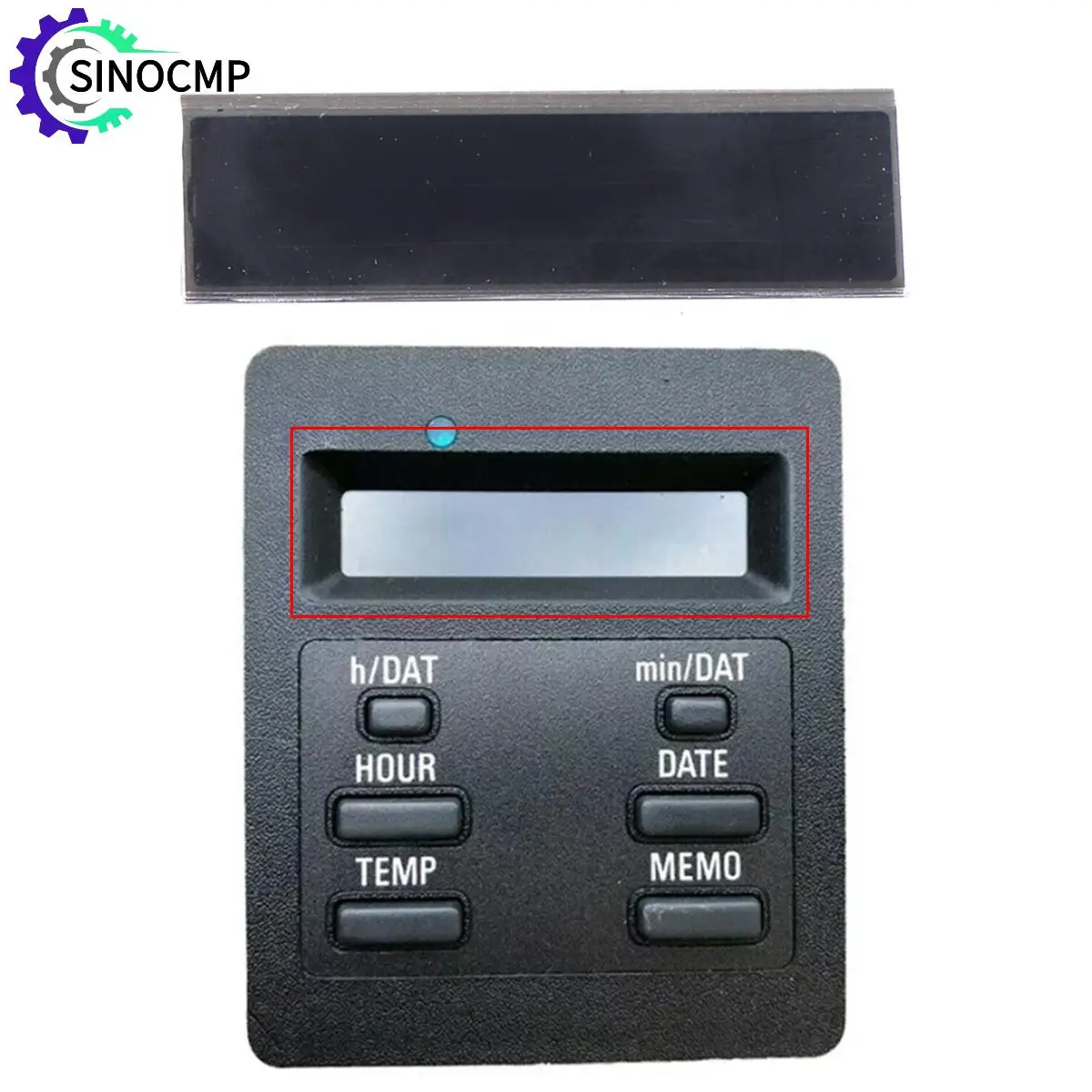 

LCD Display Screen 62131377803 62131377805 62131377806 For BMW E24 E28 E30 318i 325i 525i 535i Car OBC 6-Button Computer Screen