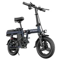 ENGWE T14 Folding Electric Bicycle 14 Inch Tire 250W Brushless Motor Ebike 48V 10Ah Battery 25km/h Max Speed Electric City Bike