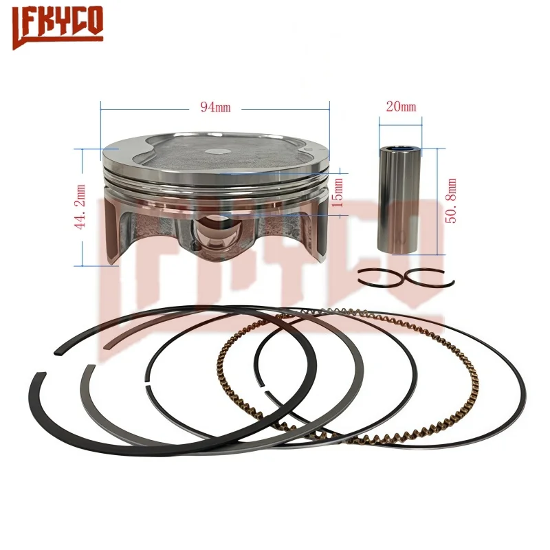 

94mm Big Bore Kit 434CC For Suzuki LTZ400 DRZ400 DR-Z400 Kawasaki KFX400 Arctic Cat DVX400 Piston Rings Motorcycle Engine Parts