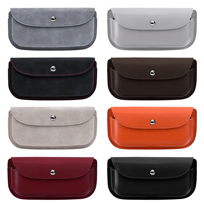 New car Sunglasses Clip, Car Sunglasses Holder, Leather Car Visor Storage Box, Car Sunglasses Clip, Card Holder, universal Car S