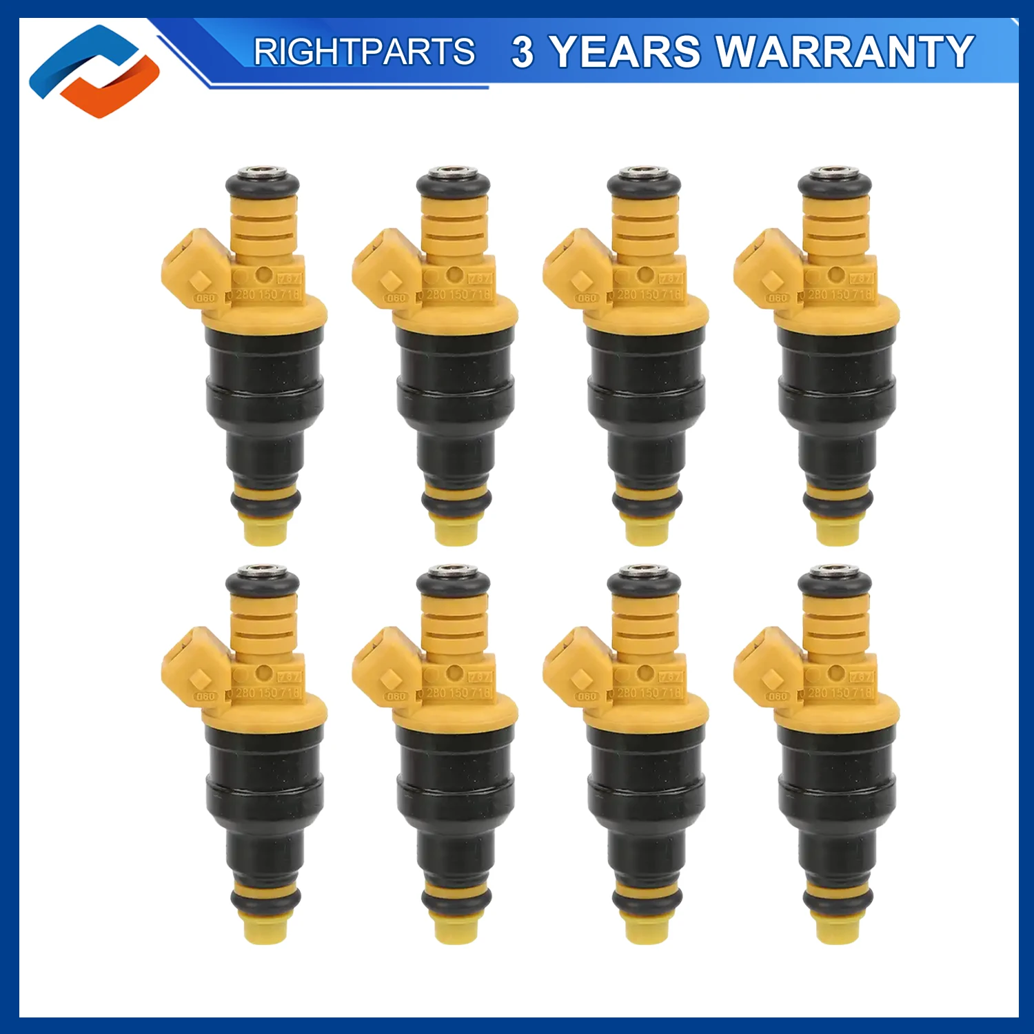 8PCS 0280150718 Fuel Injectors For Ford F150 F250 F350 4.6L 5.0L 5.4L 5.8L CM5041 FJ713 0280150909 F2TE-A3A 822-11124