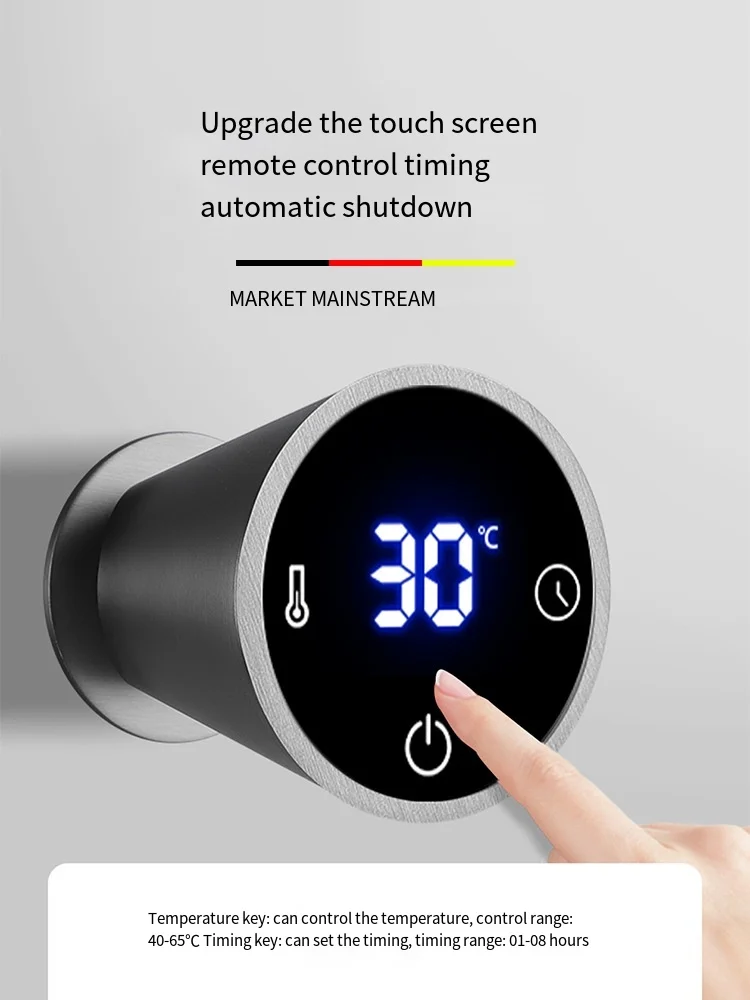 التحكم الذكي رف المناشف الكهربائية سخان الحمام المبرد مع الرف ساخنة مجففات دفئا منشفة الرف