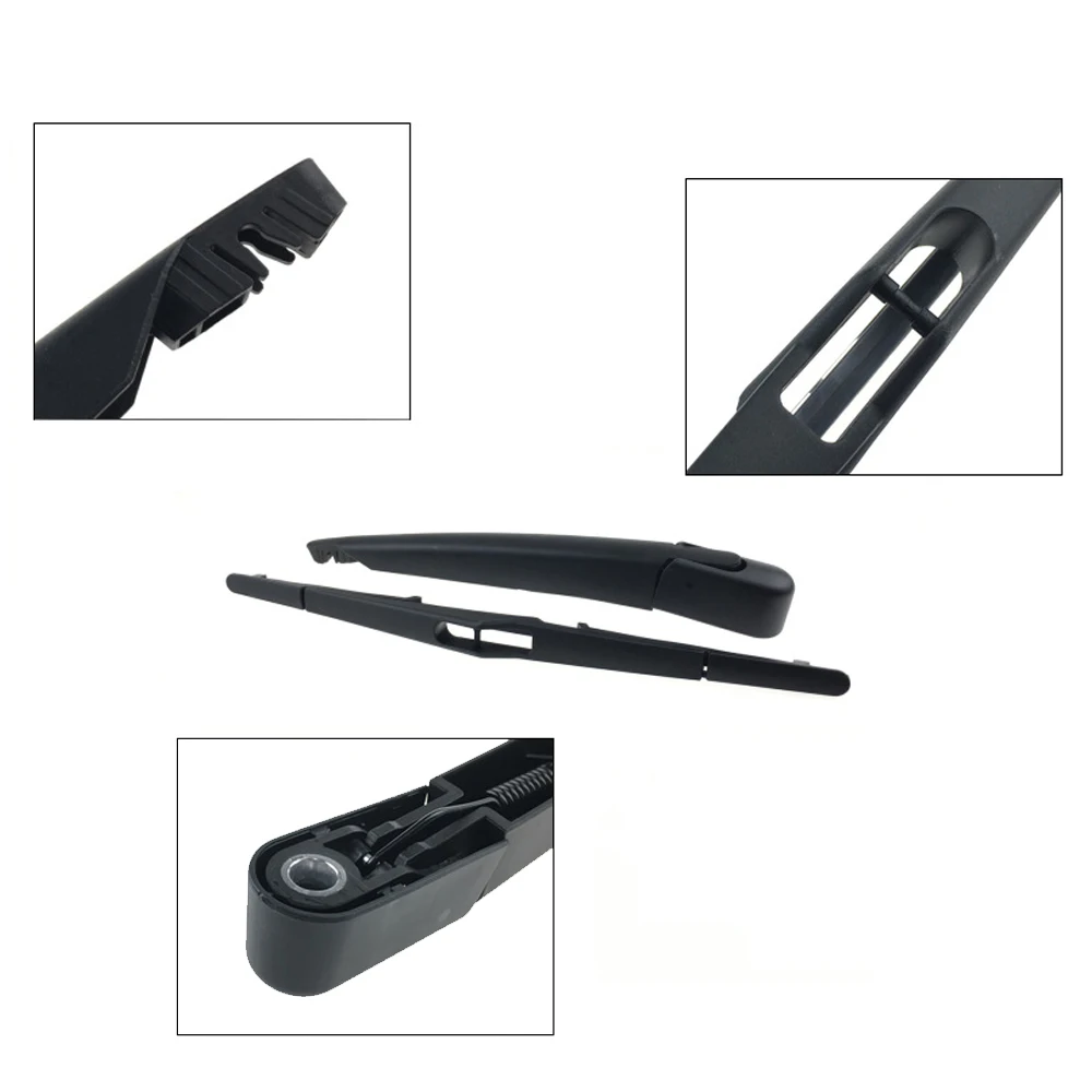 12 inch Car Rear Windshield Wiper Blade and Arm Set 93178858 For Opel for Astra H Hatch 2004 2005 2006 2007 2008 2009