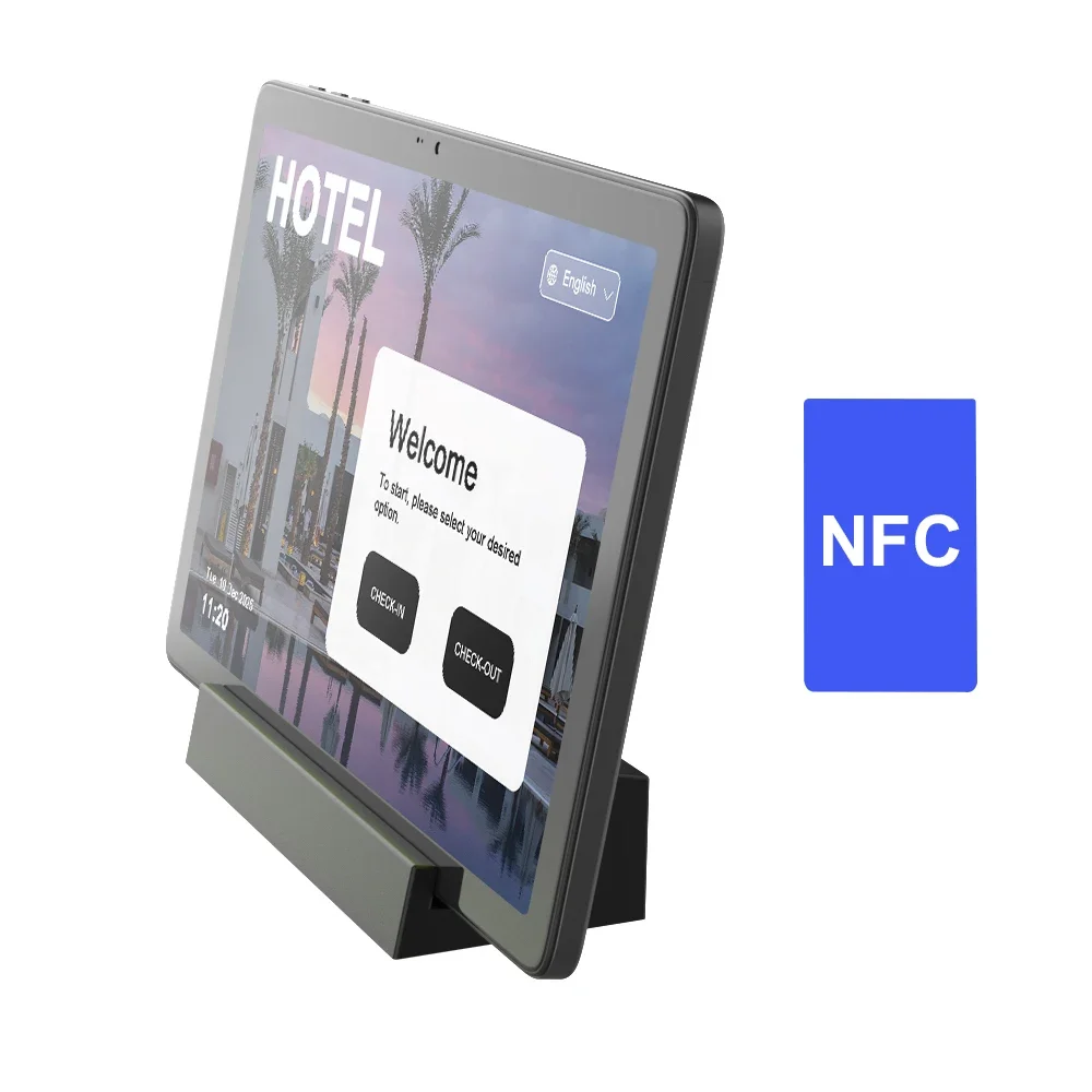 Delightful Tablet 10 Inch Android Tablet Nfc In-Wall Touch Screen PoE Some Hotel Control Tablet Android