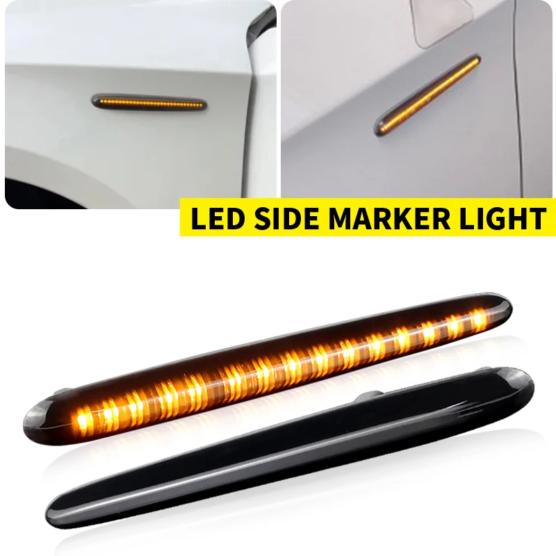 2 Stück LED-Seitenmarkierungs-Kontrollleuchte für Alfa Romeo Giulietta Veloce Ti Sprint (Typ 940) 1998–2005 OEM # :50522993.50522994