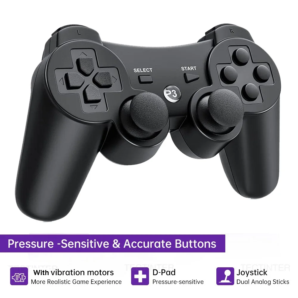 For SONY PS2 Wireless Controller Gamepad for PlayStation 2 2.4G Vibration Joystick Console for PS2 Accessories