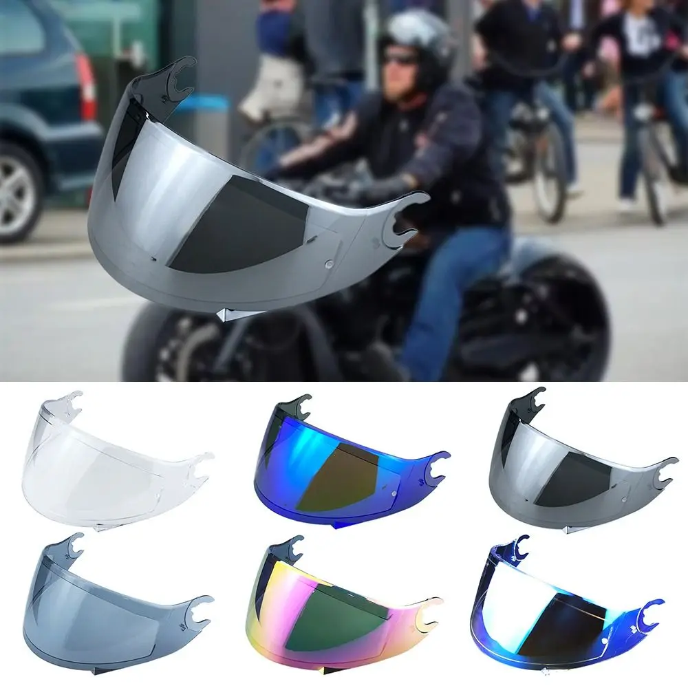 Full Face Helmet Visor Helmet Parts Mirrored Replacement Helmet Lens Capacete Windshield for SHARK D Skwal D-Skwal 2 Spartan