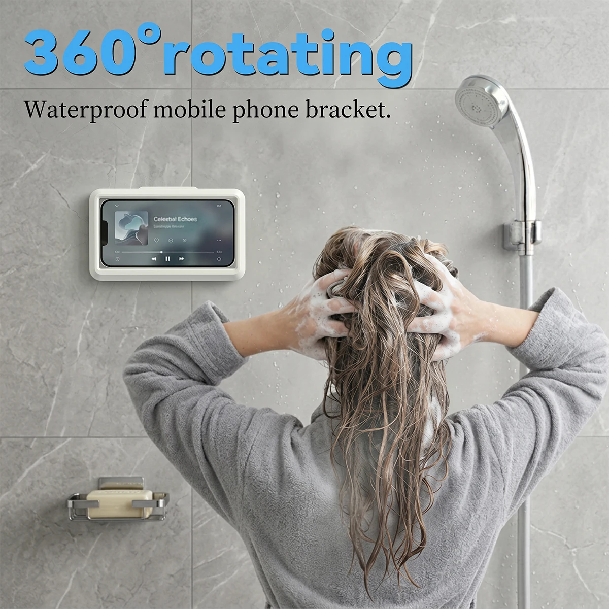 Waterproof Shower Phone Holder - Phone Cases Rubber recension och pris