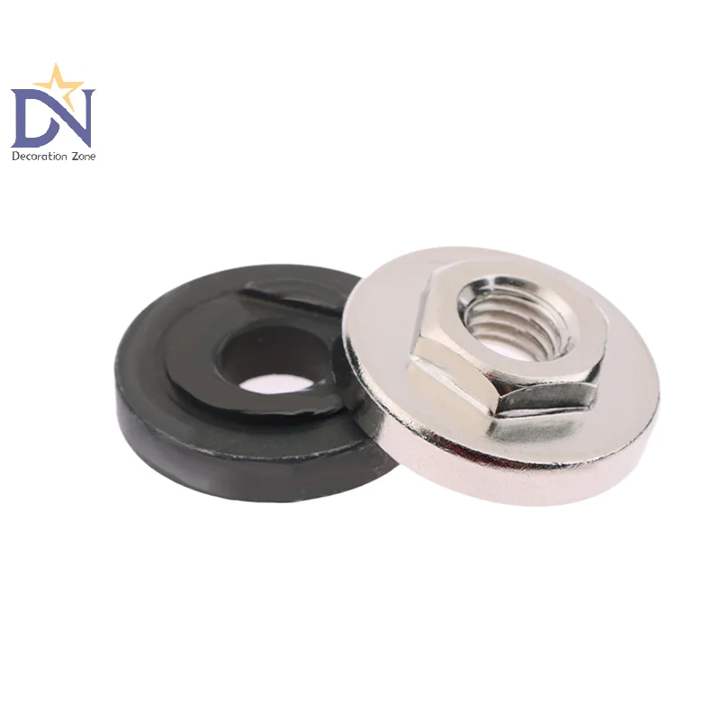 Innner & Outer Flange Nut Set, Set of Two; Perfect for Angle Grinder Upgrade Polishing Machine Components