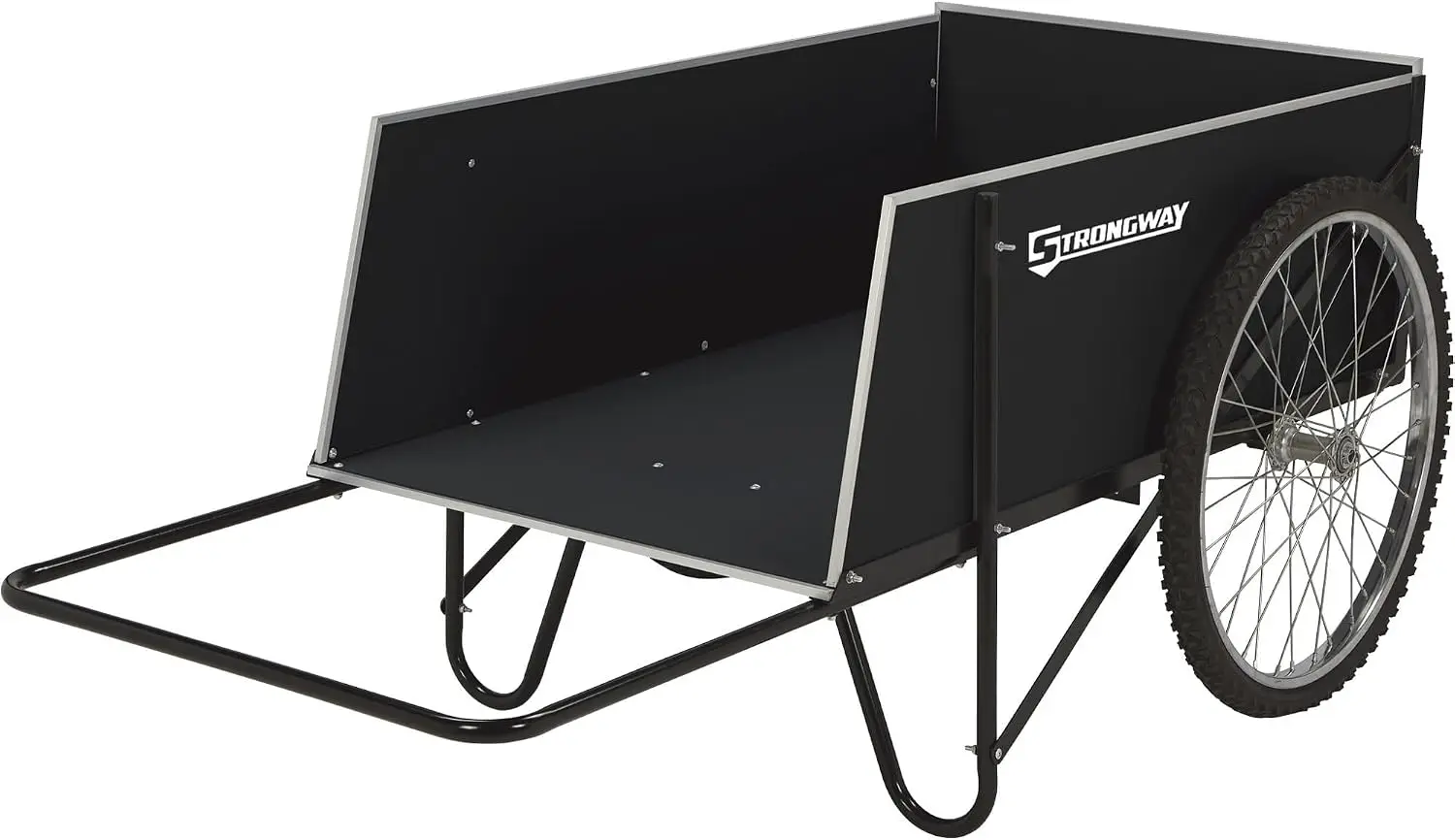 Garden Cart 400 Lb Capacity 14 Cu Ft 48 by 29 Inch