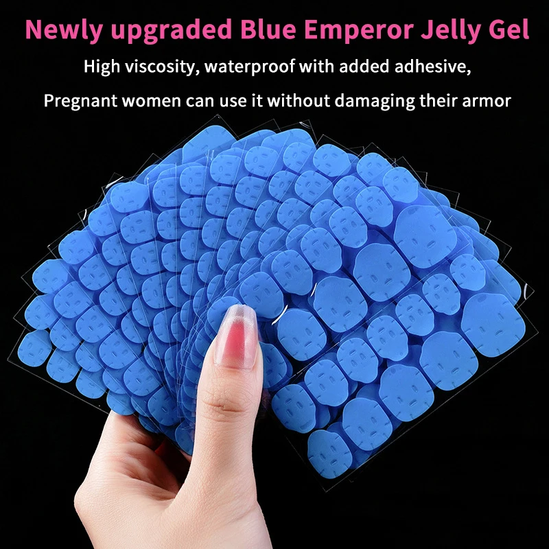 5 uds cinta adhesiva para decoración de uñas postizas pegamento de gelatina de Color DIY Gel para manicura pestañas impermeables pegamento para uñas herramientas para uñas