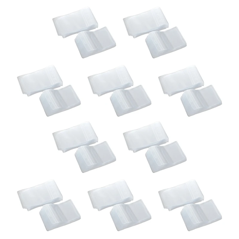 

500 шт., пластиковые держатели для карт