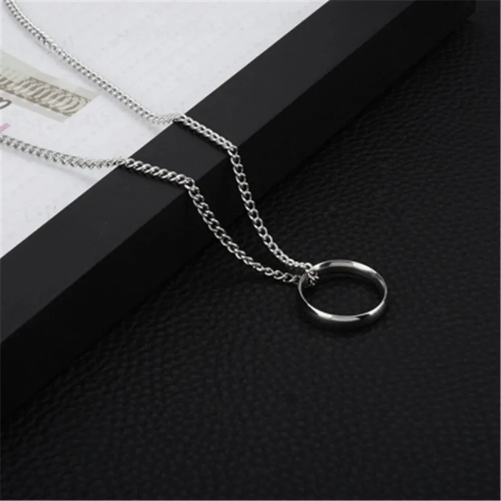 Luxurious European and American Personalized Men's Pendant Necklace New Fashion Punk Hip-hop Men's Necklace Jewelry Wholesale