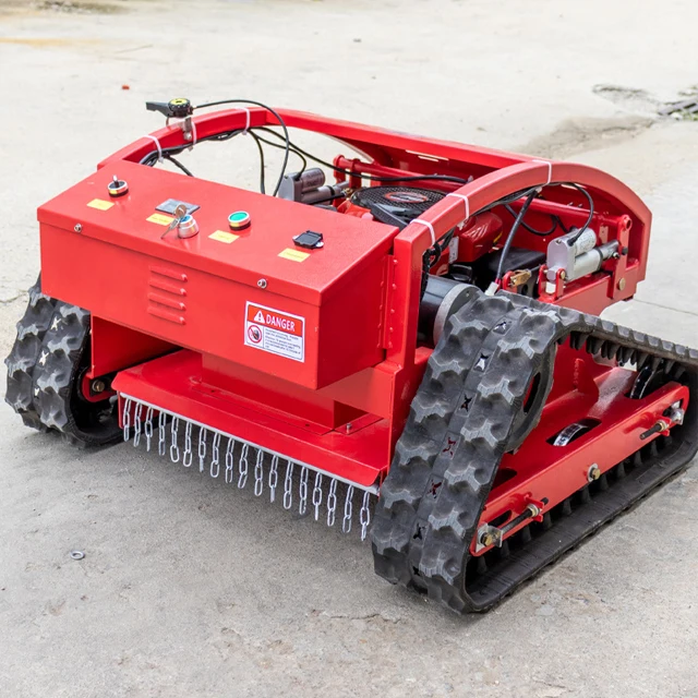 Mesin Pembersih Rumput dan Gulma Tinggi 7.5HP/9HP Tipe Crawler Pemotong Rumput Cerdas