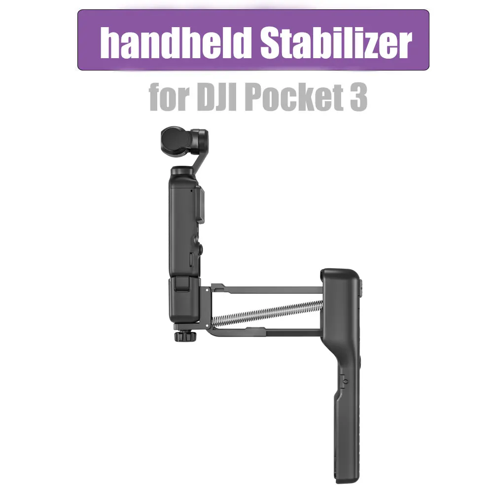 STARTRC Stabilisateur Mini Z-Axis Anti-Vibrations Pour DJI Osmo Pocket 3 – Poignée Ergonomique + Housse De Protection Creator Combo