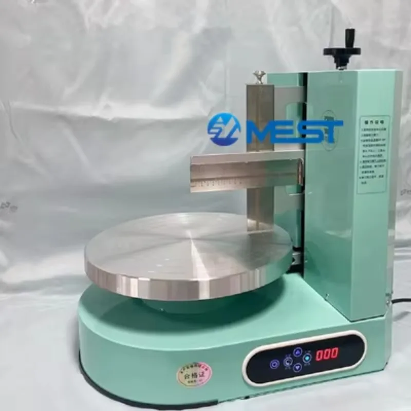 Automatic Birthday Cake Frosting Cream Coating Machine Cake Embryo Decorating Smearing Cream Machines