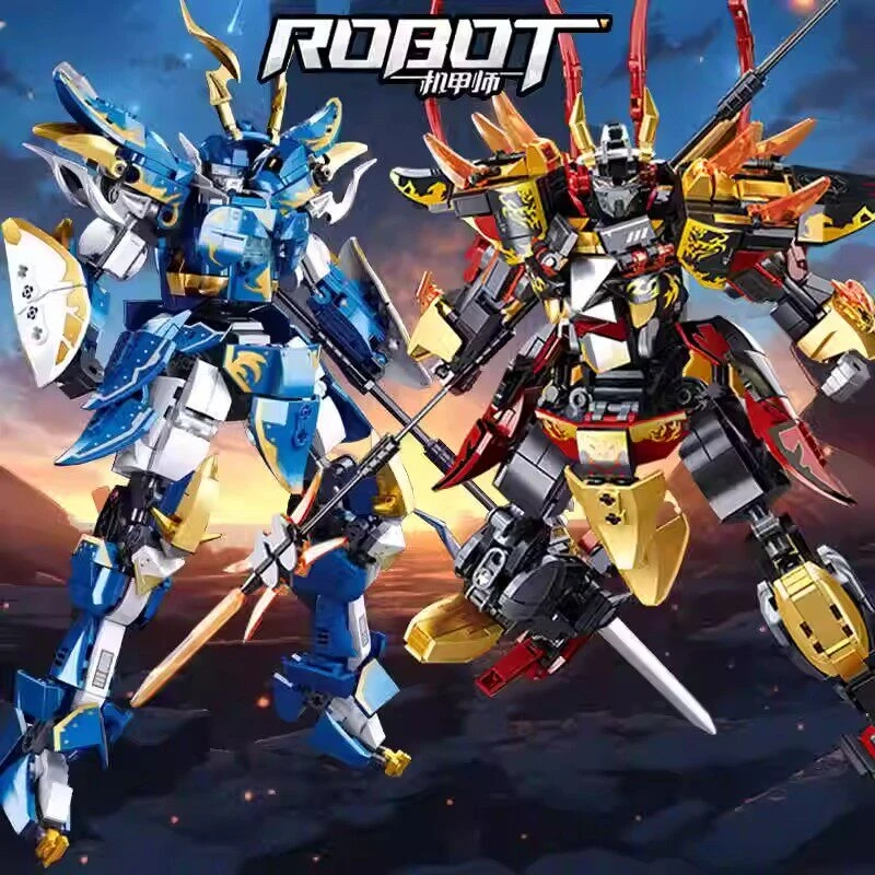 

SLUBAN Future Mecha Zhao Yun Building Blocks, DIY Educational Assembly Toy for Boys, Creative Puzzle Gift