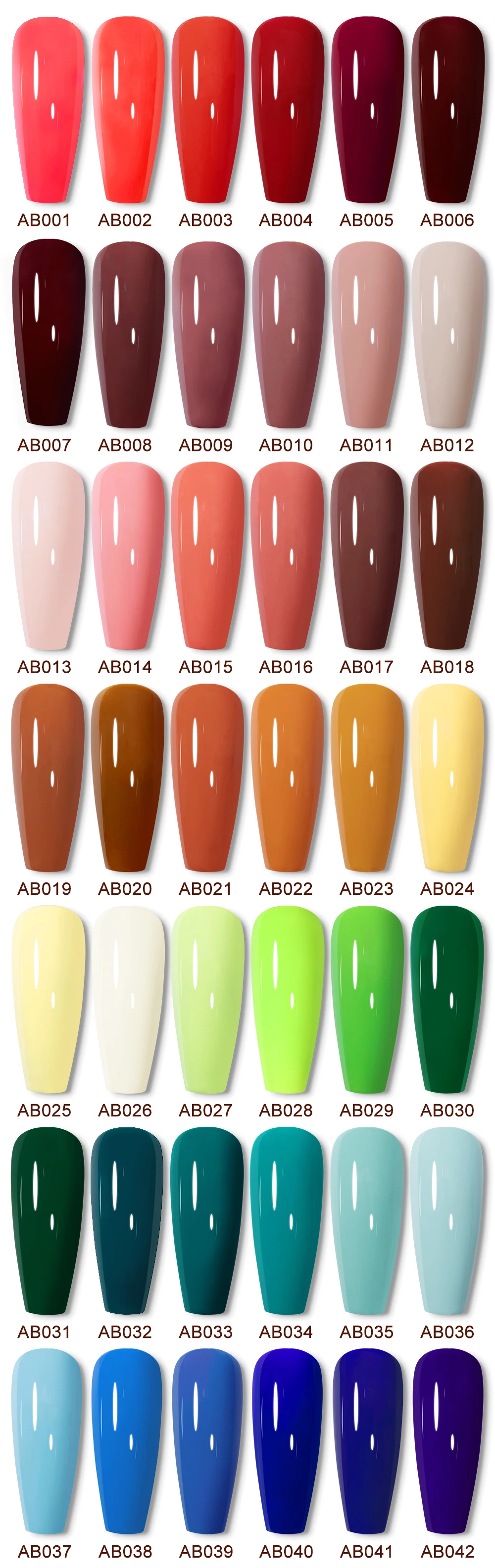YOKEFELLOW 10 ml Gel-Nagellack, funkelnder roter Gel-Nagellack, Soak Off UV-LED-Gel-Lack, 122 Farben, Nagelkunst, Maniküre, Geschenke für Frauen – Detail 18