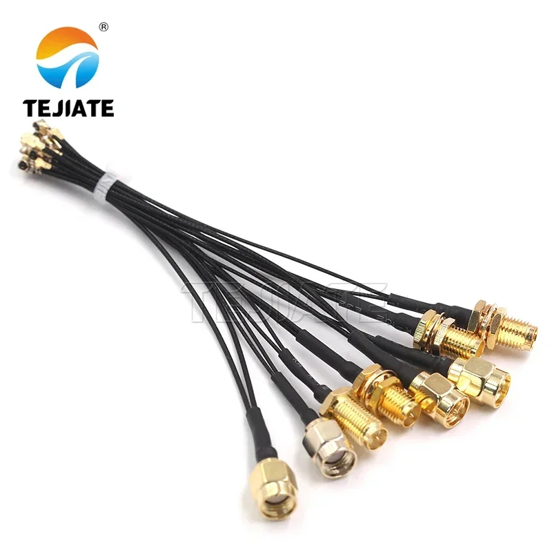 Antenna SMA a RF UFL Seat 1a/4a generazione uno a due cavo adattatore 10 cm 1,13 filo 0,81 filo