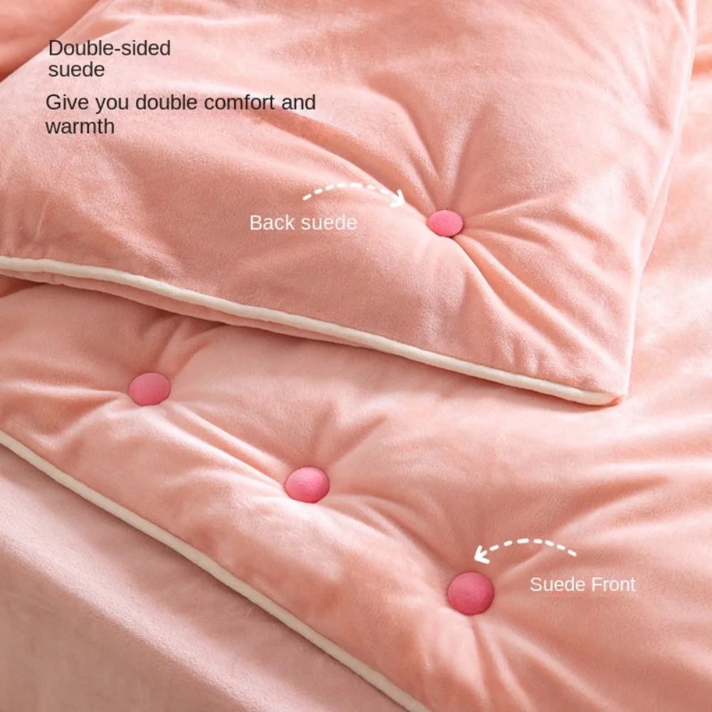 8PCS Creativity Plush Quilt Fastener Traceless Anti-running Quilt Cover Sheet Fastener Non-slip Quilt Locator