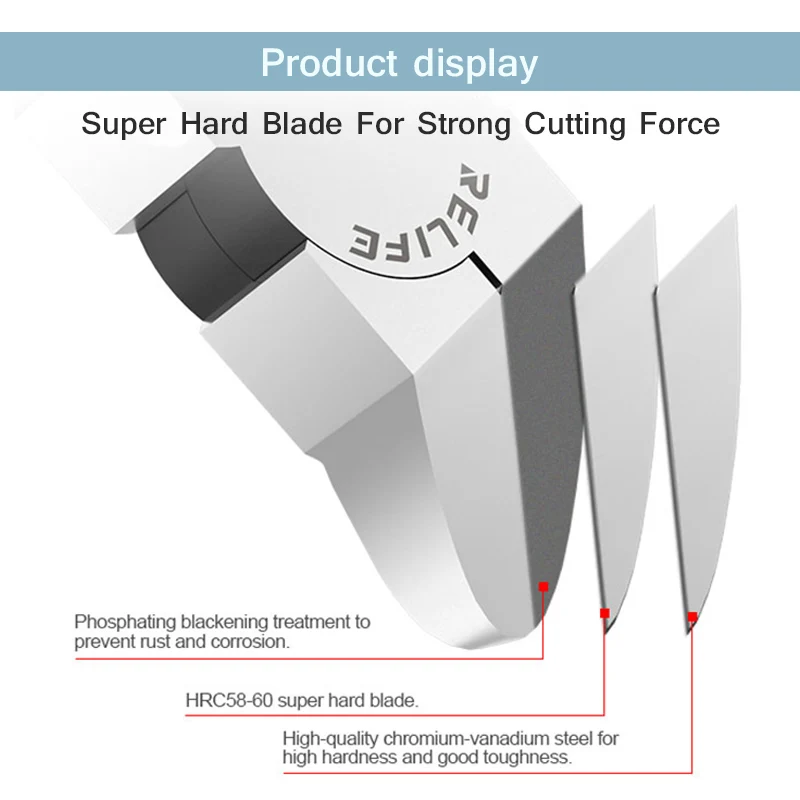 RELIFE RL-112A RL-111 RL-113 High Precision Cutting Pliers SUNSHINE SS-109 SS-110 High Hardness for Electronic Wire Cable Cutter