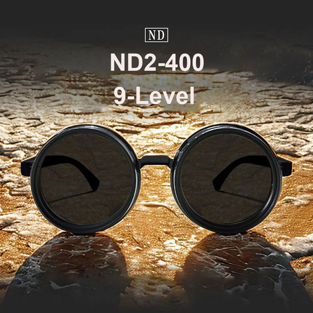 

Новые ND2-400 регулируемые очки с затемнением ND-фильтр UV400 поляризационные солнцезащитные очки с футляром для очков 9-уровневые очки для улицы