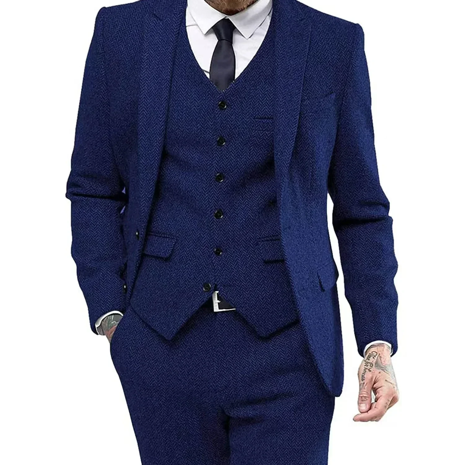 royal blue 3pcs