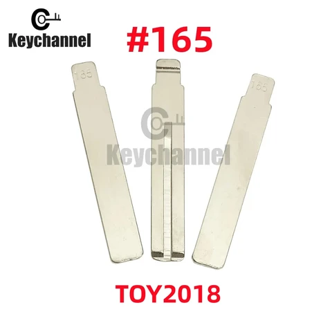 Набор Из 10 Металлических Заготовок Ключей KD Keyless Key Blade TOY2018 Для Toyota Lexus - Аварийные Металлические Заготовки ...